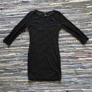 Forever 21 Black Lace Dress